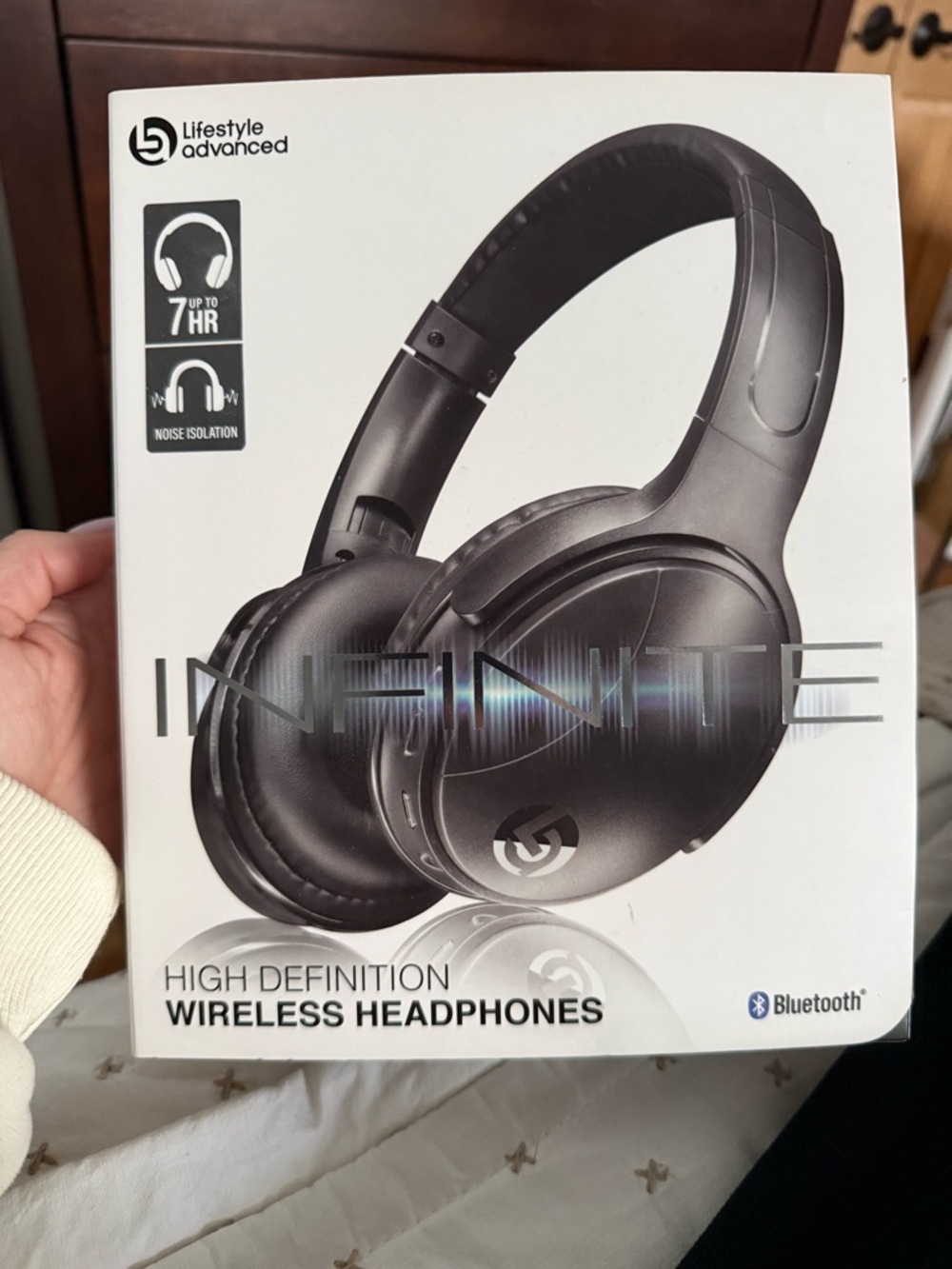 Lifestyle Advanced Infinite Wireless Headphones - Black